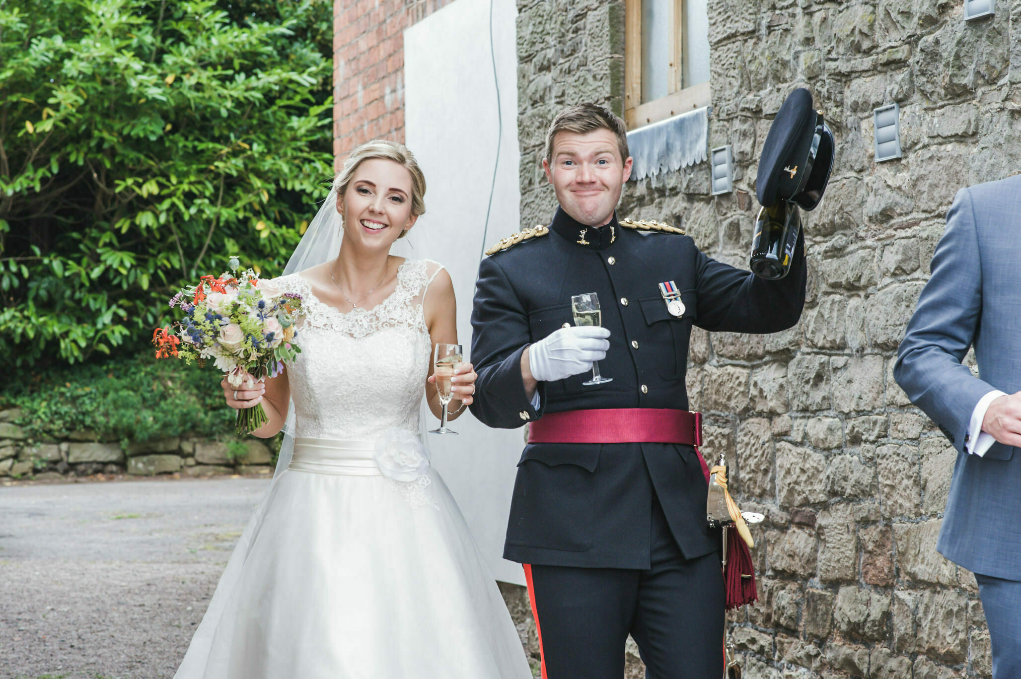 Lyde Court Wedding - Sophie & Jon 56 Hereford Wedding Photographer 56