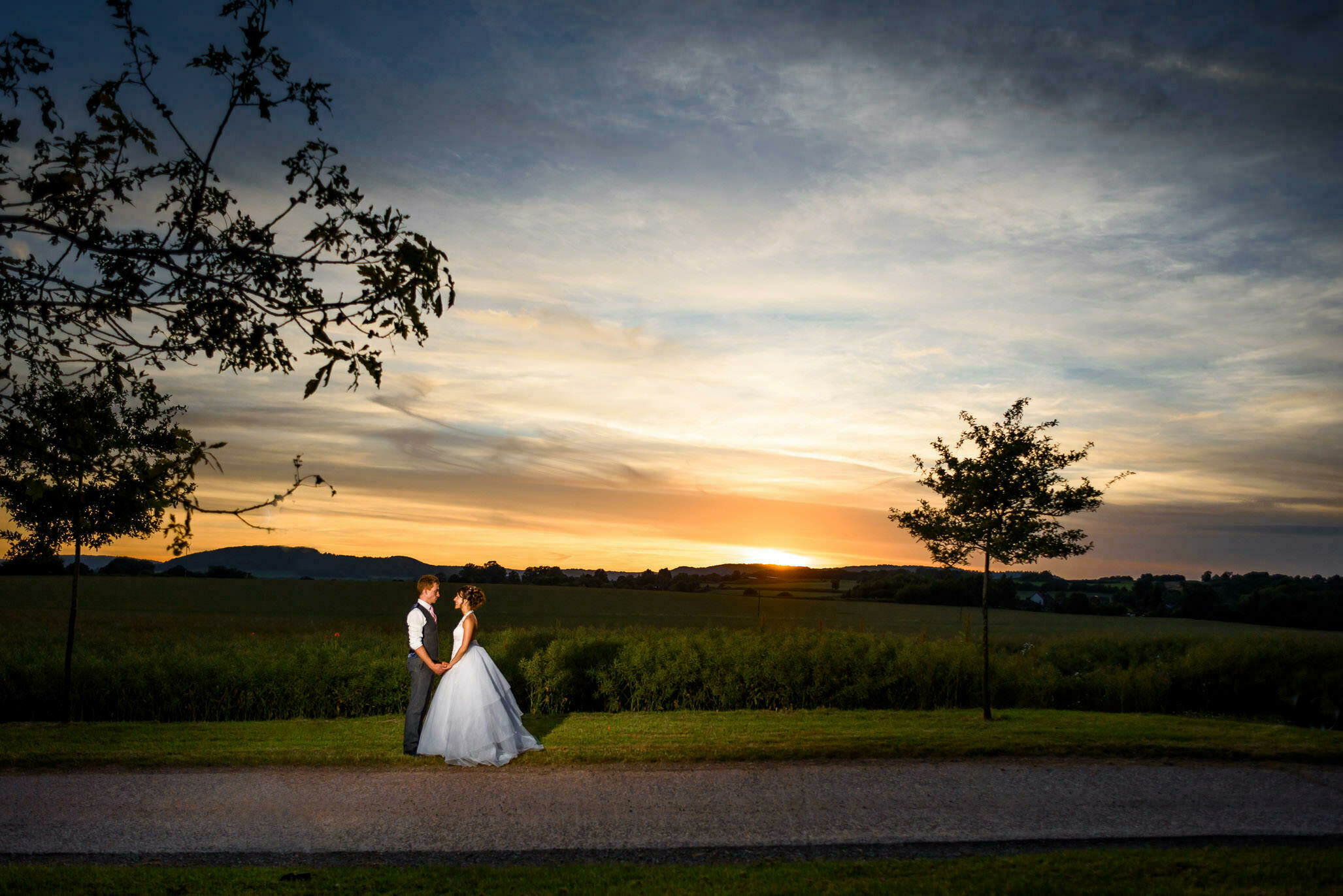Wedding photo at Lyde Arundel
