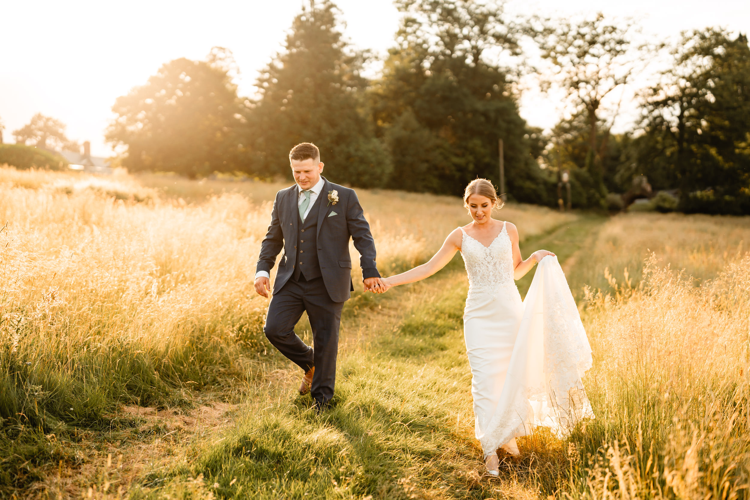Candid wedding photography