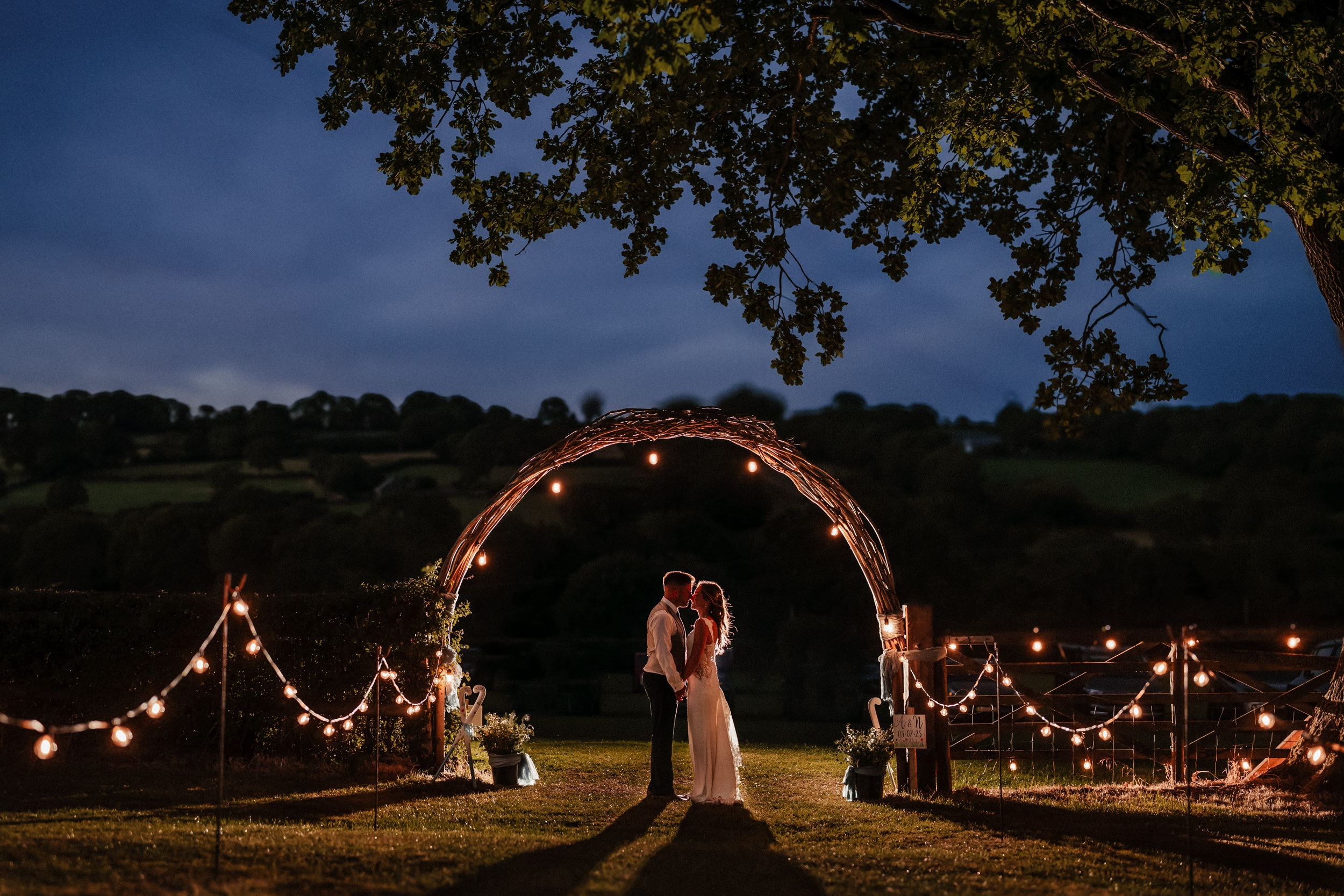 The cattle barn craswall wedding